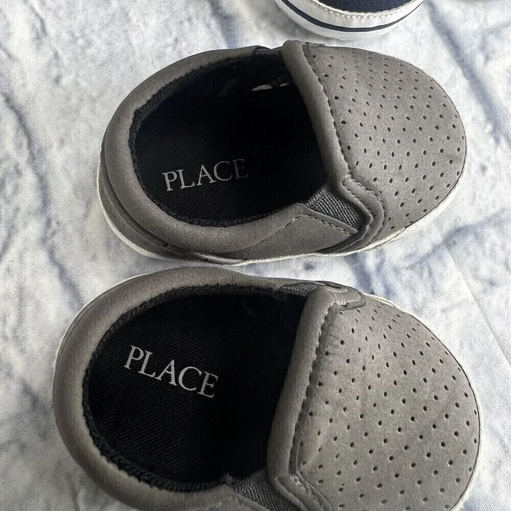 BABY SHOES, two pairs, size 0 to 3 months and size 2